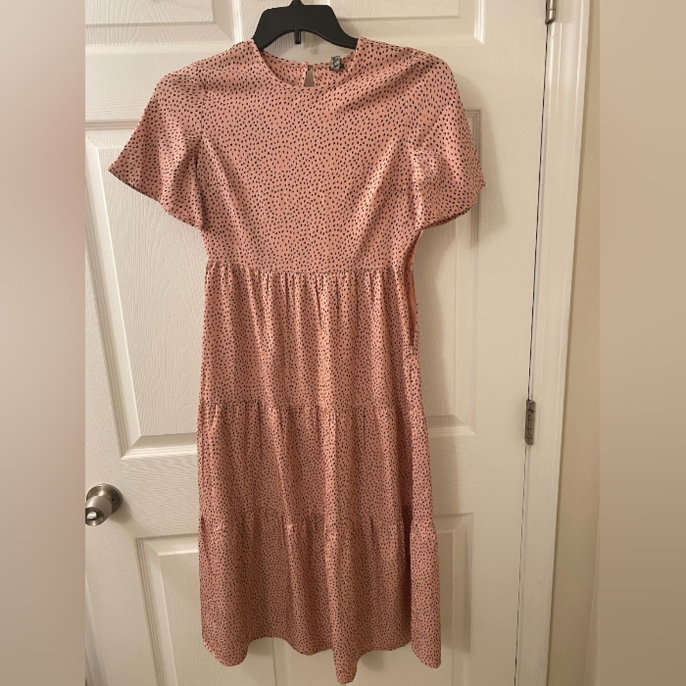 Influence women's classic dress size 6 US size 10 UK round neck short sleeve